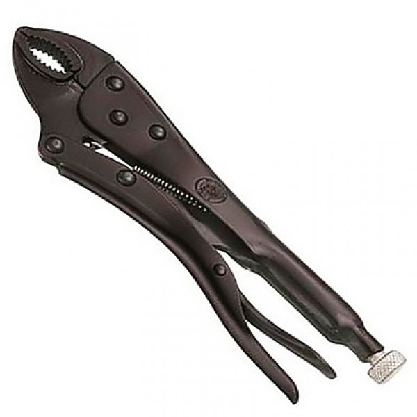 N & Pliers Round Nose Pliers 10 Inch Black Met...