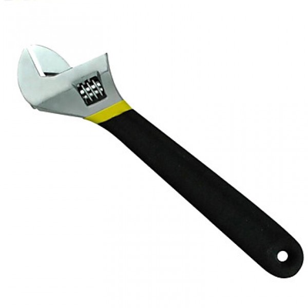 High-End Color Dip Plastic Handle Adjustable Wrenc...