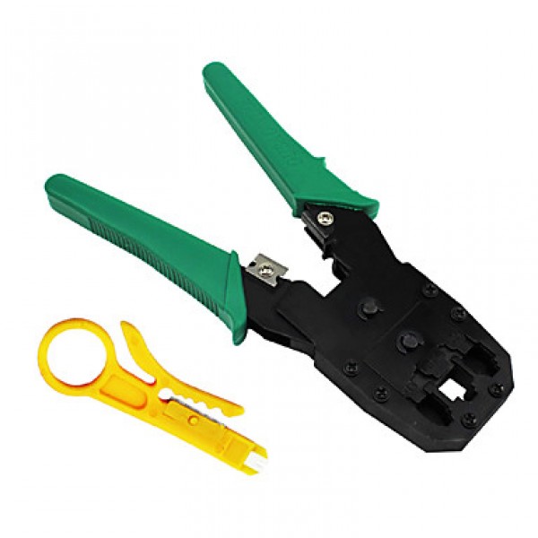 Network with Three Crimping Pliers RJ45 RJ11 RJ12 ...